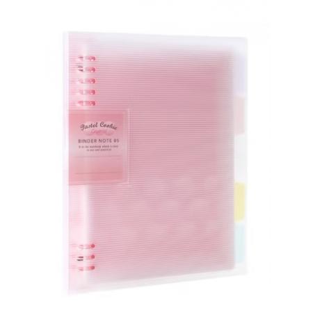 活页本	国誉WSG-RUYP61B 柔光B5/40页 蓝色