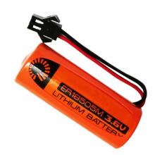 3.6VER18505充电电池4000mAh 带XH插头