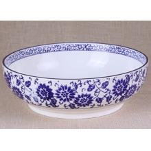 青花瓷大碗 山头林村14英寸