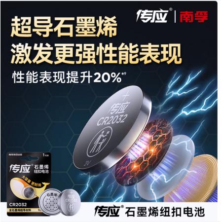 南孚/CR2032/5粒/卡纽扣电池