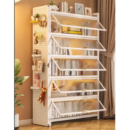 佳帮手六层五门尺寸120*42*183cm特厚云朵白收纳柜