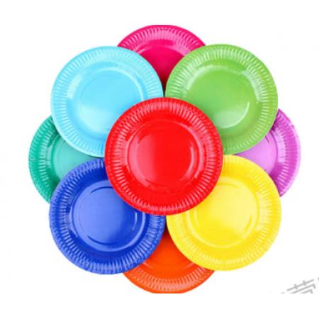 彩色纸盘	国产	9寸10个/包