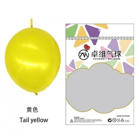 尾巴气球	黄色100个尾巴