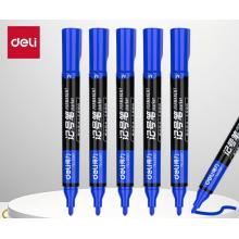 得力 记号笔6881蓝色/10支/盒