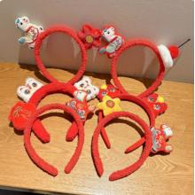 发卡	国产 欣欣向荣6件