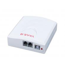 VAA先锋音讯录音盒单双路多路电话 USB/1单路录音盒座机固话手动/自动录音 来电弹屏软件拨号客户管理 先锋1路录音盒-无耳机接口（无喇叭）
