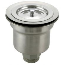 厨房洗菜池下水器/下水接口 天力下水140mm提笼式