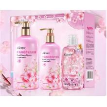 洗护沐三件套	蔻斯汀 樱花香氛沐浴露洗发水护发素组合套装