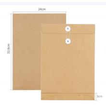 牛皮档案袋	空白封面3cm*25个/捆
