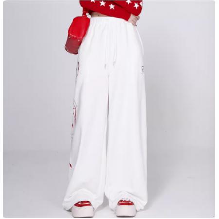 街舞hiphop 演出服  裤子 白色款