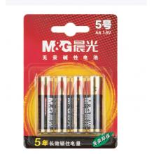 晨光（M&G）碱性电池5号 10粒