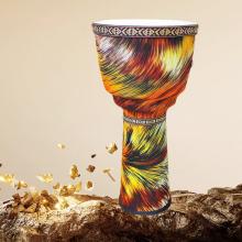 非洲鼓 辉煌金带背带   10寸