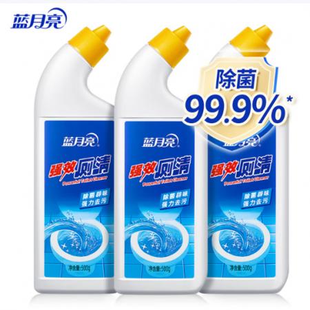 洁厕灵	蓝月亮 强效厕清 500g/瓶 洁厕液
