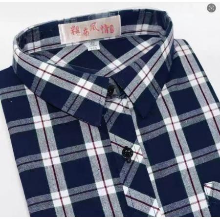 长款纯棉手工老粗布  男