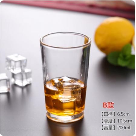 饮料杯	GIANXI/捷安玺 玻璃杯200ml"