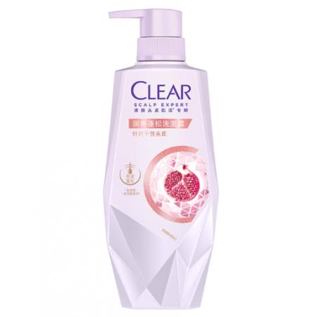 清扬洗发水 水润蓬松480g