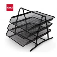 三层横式文件夹	得力9181