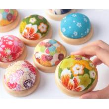 针插包	实木桩底座针插包1个