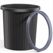 垃圾桶	五月花/11升//黑色/GB101