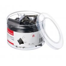 齐心3627黑32mm/24只/筒