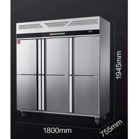 德玛仕六开门冰箱	"1800*755*1945mm 220V"