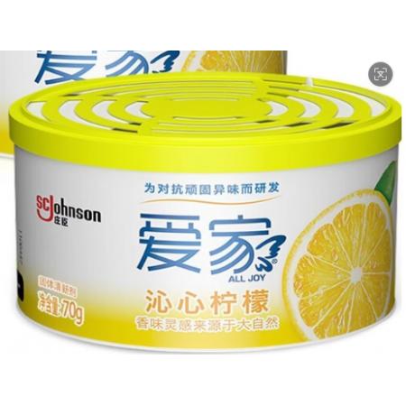 固体清新剂	爱家沁心柠檬70g