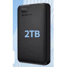 WD全新 西部数据 移动硬盘2T