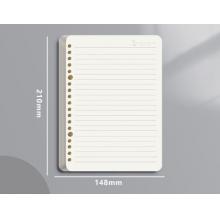 笔记本	得力NA560-2 活页本 横线 A5 60张/本