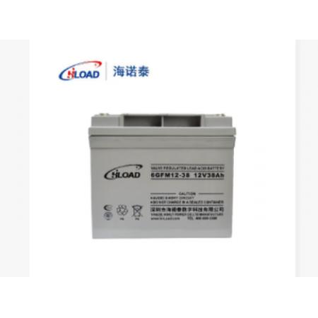 海诺泰HLOAD蓄电池6GFM 铅酸蓄电池组 6GFM-12V38Ah (1只)