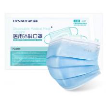 医用外科口罩	海氏海诺/蓝色10支/包