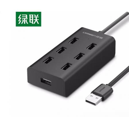 绿联 30374 扩展坞7口1米线长