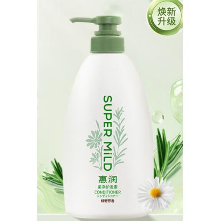 惠润（SUPER MiLD）绿野芳香护发素600ml保湿护发柔顺润发乳
