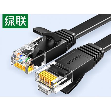 绿联50173黑色1米千兆CAT6类8芯