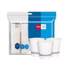 得力 纸杯 19210 200ml 100只/包 包 CLP