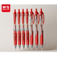 签字笔晨光K-35/0.5mm红12支/盒