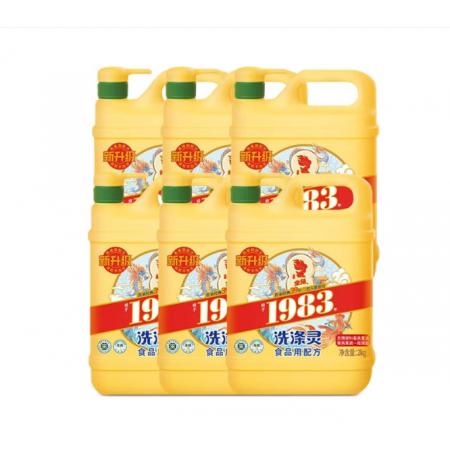 金鱼洗洁精2kg*6瓶整箱装