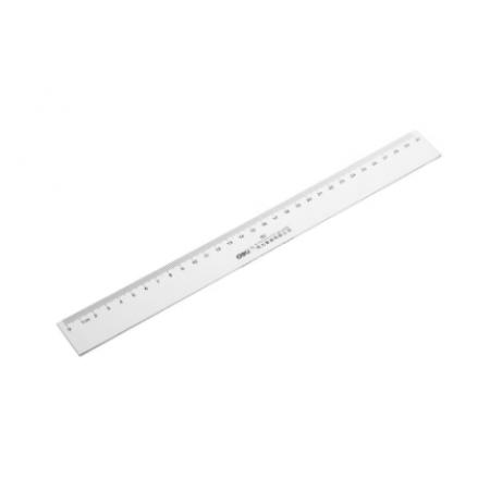 得力 6230 尺子 30cm办公通用塑料直尺