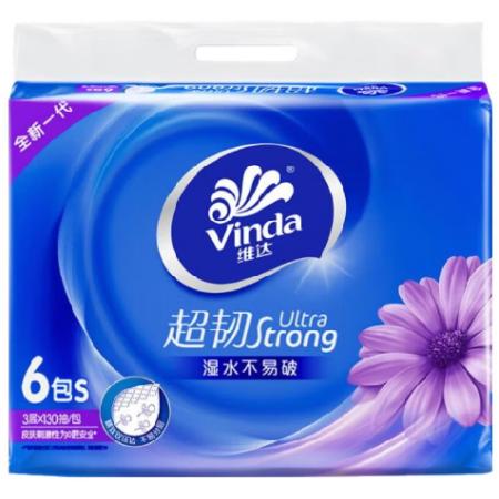 纸抽维达6包/提