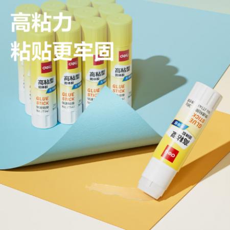 得力（deli） 强粘性 PVP固体胶/固体胶胶棒系列 PVP强粘性 36g/12支 7093