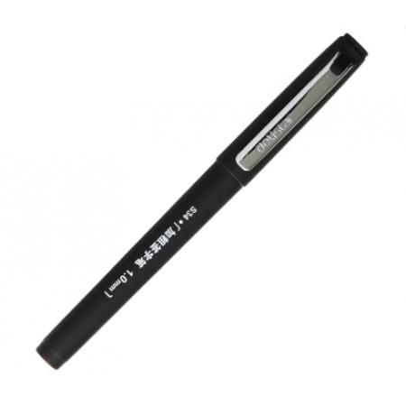 签字笔  得力S34黑色  得力