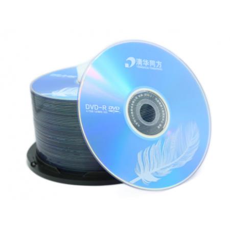 光盘 清华同方 丝羽DVD+R【A级\16X\4.7G\50片/桶】