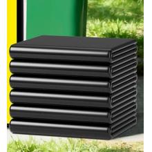 泰洁物业垃圾袋 黑色100*110双面3.0丝50只 大号加厚环卫垃圾袋