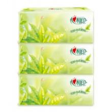 心相印（Mind Act Upon Mind） H200抽纸 茶语盒抽200抽/盒（400张） 3盒/提 36盒/箱