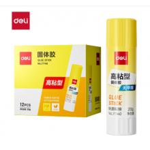 得力（deli） 7090 PVP固体胶棒15克 12个/盒 (7090固体胶)