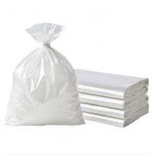 利得超大垃圾袋白色加厚大号酒店物业特大号商用塑料袋80*100cm 50只白色