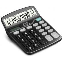计算器得力837ES桌面计算器(黑)